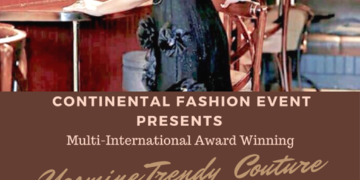 Continental Fashion Event presents Multi-International Award Winning Yasmine Trendy Couture