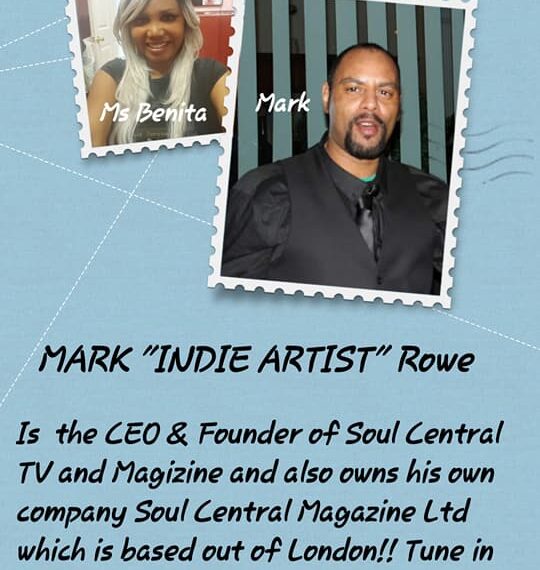 The Ms Benita Show with Guest Ceo of Soul Central magazine