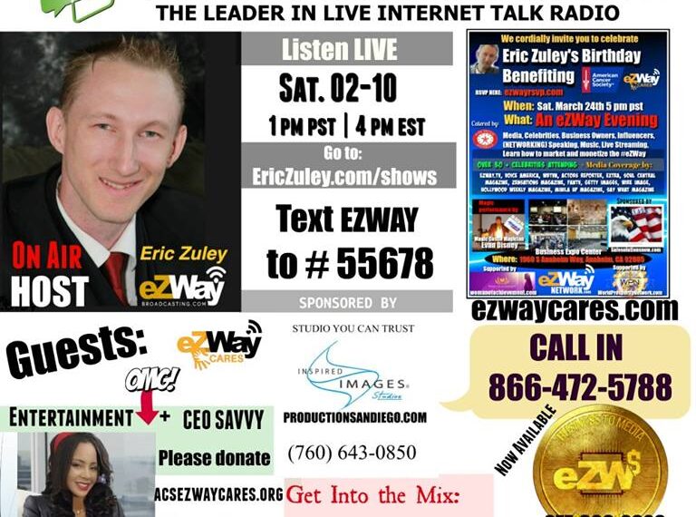 Eric Zuley – EzWaytalk #Live with Holyfield TV founder Priscilla Holyfield and Ceo Soul Central Magazine