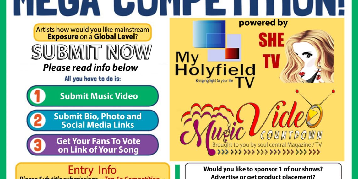 COMPETITION TIME > #Artists ~ Get your music video played Over 100 Channels