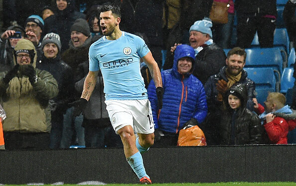 Sergio Aguero has scored more goals than all of Manchester United's attackers in 2018