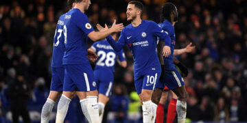 Chelsea 3-0 West Brom: Eden Hazard shines as Blues return to winning ways and Premier League top four