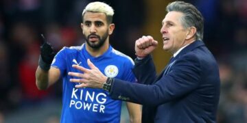 Leicester City boss Claude Puel speaks out over Manchester City’s approach for Riyad Mahrez