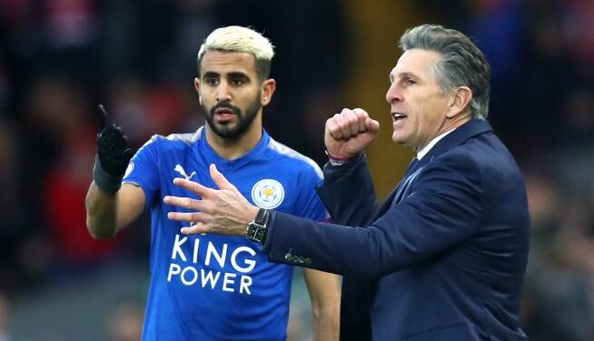 Leicester City boss Claude Puel speaks out over Manchester City’s approach for Riyad Mahrez