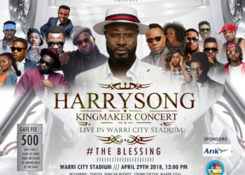Kingmaker Concert Press Release ( Harrysong set to fill Warri City Stadium)
