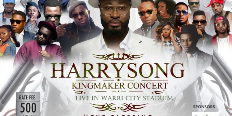 Kingmaker Concert Press Release ( Harrysong set to fill Warri City Stadium)