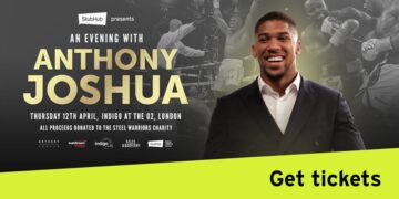 StubHub Presents an Evening with Anthony Joshua Heavy Weight Champion #1