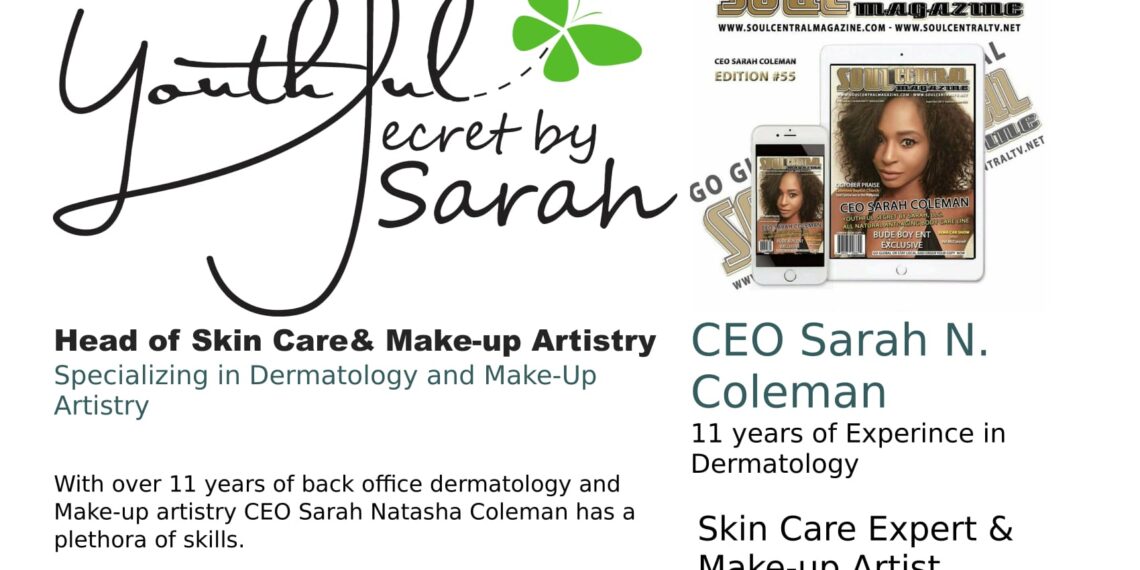 Soul Central Awards Head of Skin Care & Make-up Artistry