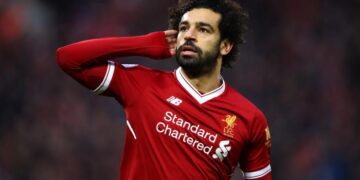 Mohamed Salah reacts to Premier League awarding controversial goal to Harry Kane in race for Golden Boot