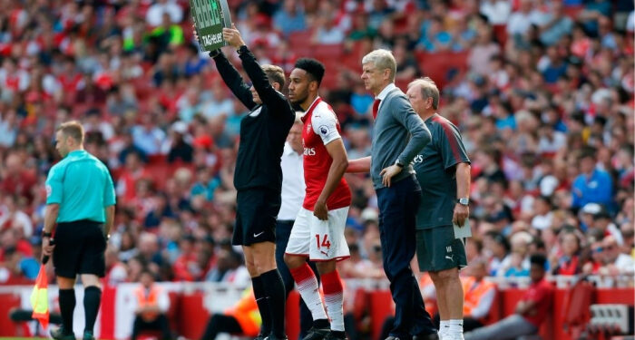 ‘The club has stagnated a little bit’ – Arsenal’s Pierre-Emerick Aubameyang aims dig at former boss Arsene Wenger