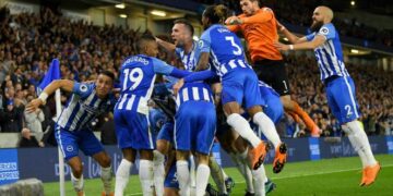 Brighton & Hove Albion 1-0 Manchester United: Pascal Gross goal secures Premier League football for Chris Hughton's men