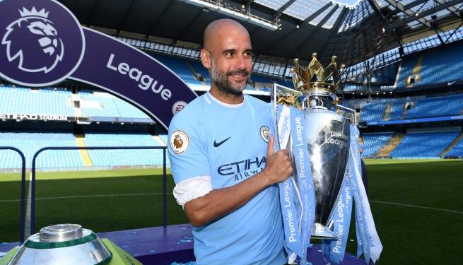Manchester City boss Pep Guardiola named League Managers Association Premier League Manager of the Year
