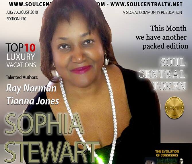 Soul Central Magazine #Edition #70 Author Sophia Stewart