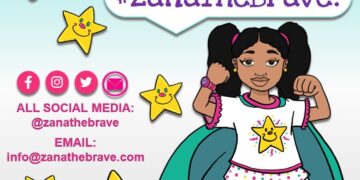 It’s Time to Be Brave by Author La Tasha K. Mason / Zana the Brave