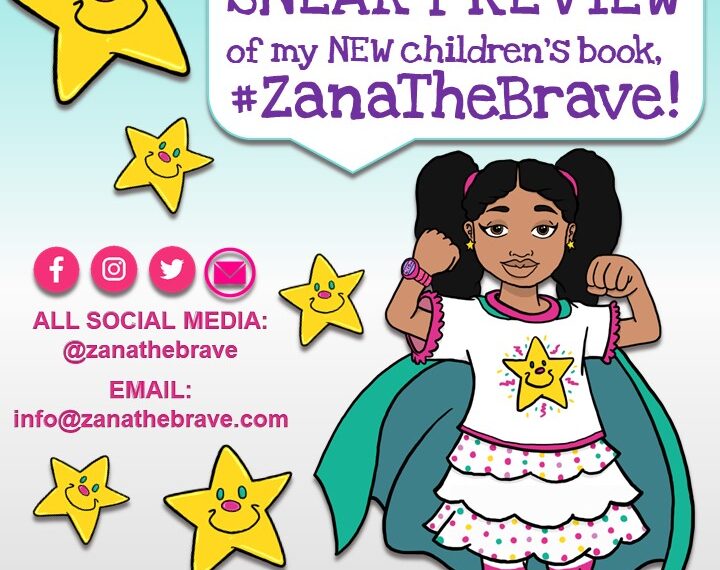 It’s Time to Be Brave by Author La Tasha K. Mason / Zana the Brave