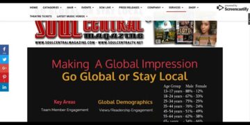 Laio Morris talks about Soul Central Magazine – #London ~ Go Global Or Stay Local