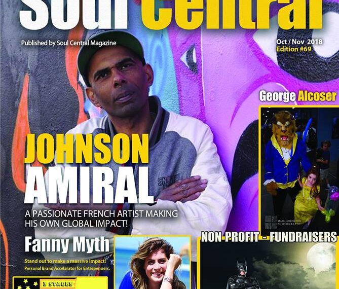 “Soul Central Magazine #IndieArtist #Edition Amiral Johnson”
