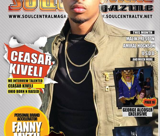 “Soul Central Magazine #IndieArtist #Edition Amiral Johnson”