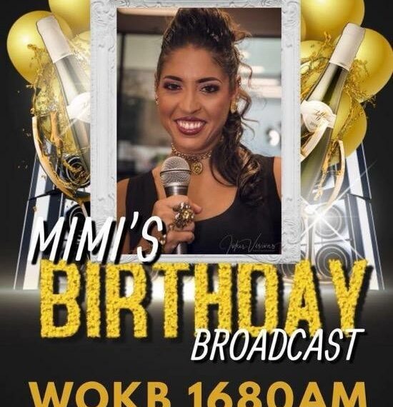 MIMI`S Birthday Broadcast WOKB 1680AM