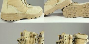 SCM UNISEX SWAT Army Military Work Boots, Resistant Sole Shoes (Limited Pairs)