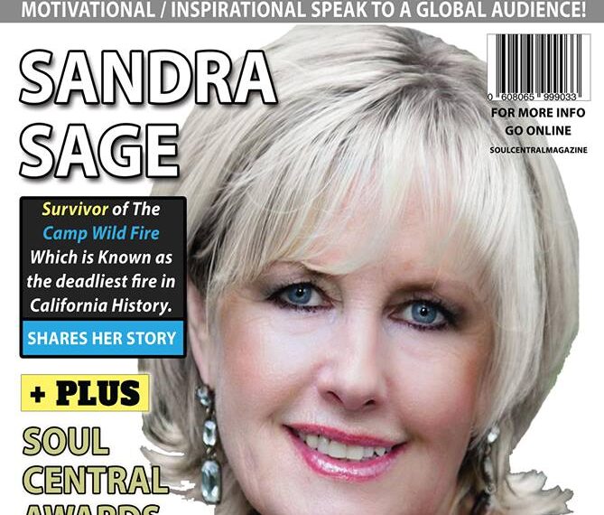 Soul Central Magazine Edition 79 Sandra Sage