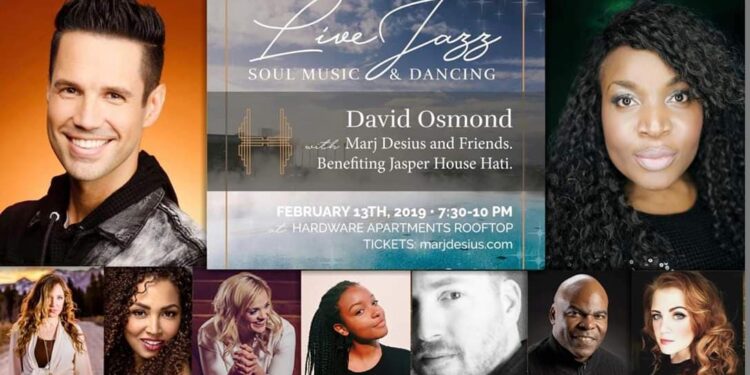 Live Jazz With David Osmond, Marj Desius and Friends by Marj Desius