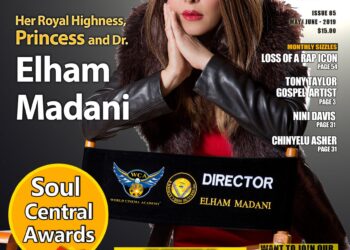 “Soul Central Magazine Edition #85 Princess Elham Madani” OUT NOW!! 💥⚡️✨