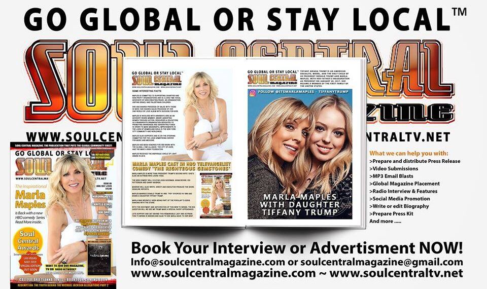 “Soul Central Magazine Edition #86 Marla Maples” OUT NOW💥