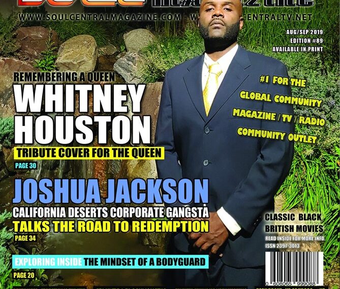 Soul Central Magazine Edition #89 – JOSHUA JACKSON #CEO