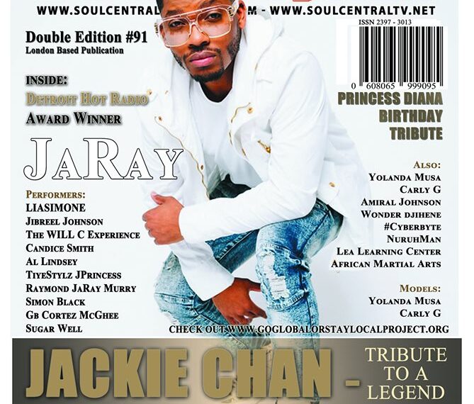 Soul Central Magazine Edition 91 Indie Artist JaRaY Edition