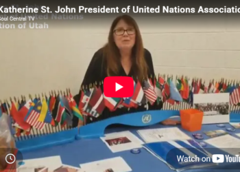Katherine St. John President of United Nations Association of Utah #TrendingToday