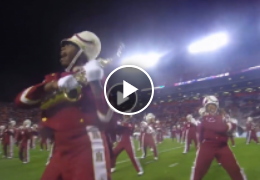 AAMU Marching Maroon and White Band Performing LIVE