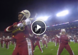 AAMU Marching Maroon and White Band Performing LIVE