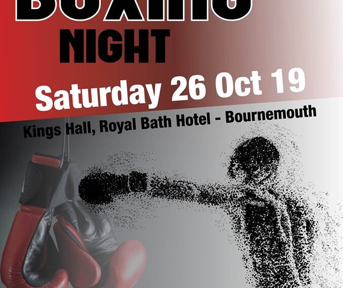 Charity Boxing Match – Youth Cancer Trust – Sat 26th Oct