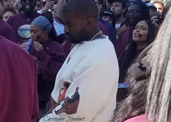 Kanye West SLC Sunday Service Covered by Soul Central Magazine and Gorrilla Mafia Entertainment LLC.