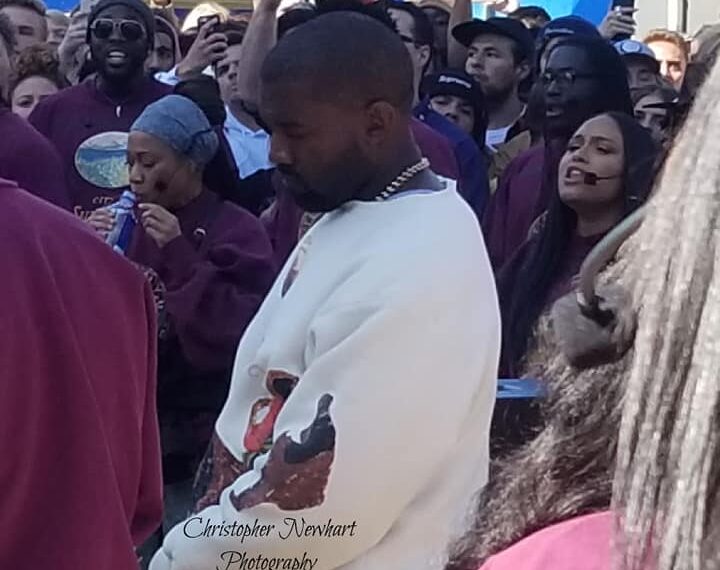 Kanye West SLC Sunday Service Covered by Soul Central Magazine and Gorrilla Mafia Entertainment LLC.
