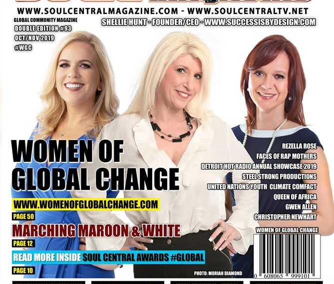 Soul Central Magazine Shellie Hunt Edition #93