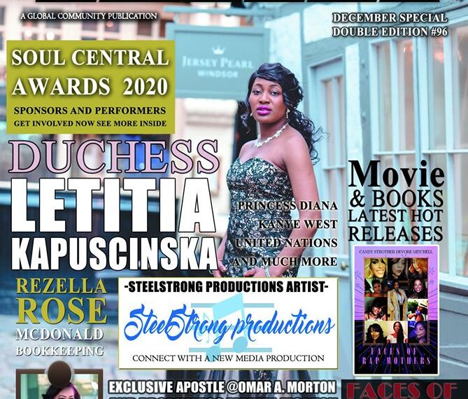 Soul Central Magazine Duchess Letitia Antoinette Kapuscinska #Edition #96
