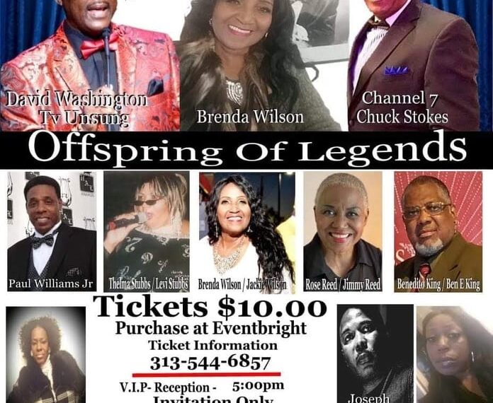 Next Level showcase featuring Offsprings of legends and upcoming new talent. At the Northwest Activities Center 18100 Meyers and Curtis Detroit Michigan Doors open at 5:00pm Showtime 6:00pm