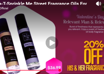 Suga-T-Sprinkle Me Street Fragrance Oils For Men & Women
