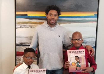 Amari & Kamal from Sports Madness Interview Former NBA Player CJ Watson for his new book CJ’s Big Dream & Quiet Storm Foundation