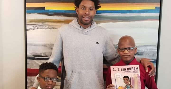 Amari & Kamal from Sports Madness Interview Former NBA Player CJ Watson for his new book CJ’s Big Dream & Quiet Storm Foundation