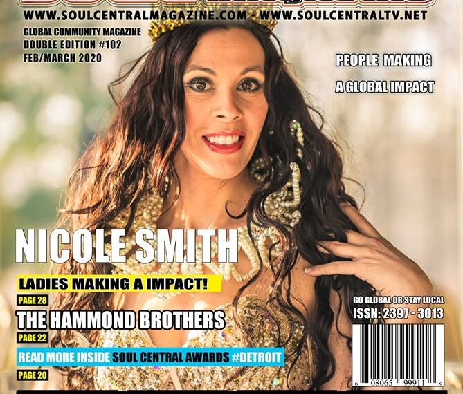 Soul Central Magazine Edition #102– #Nicole Smith #Actress and Fashion Model