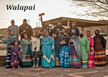 Grand Canyon West 34th Anniversary Celebration- Family of Indians