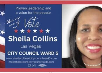 Sheila Collins – Las Vegas City Council Ward 5!  Help us campaign today for a better tomorrow!