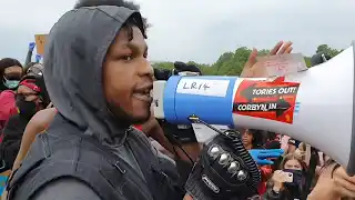 John Boyega George Floyd protest London speech in full: Star Wars actor’s powerful Hyde Park message