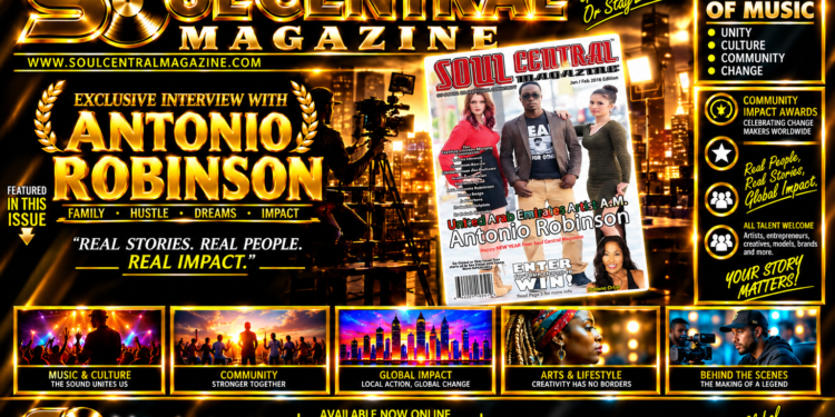 Soul Central Magazine – Antonio Robinson – AM – January Edition 2016