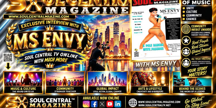 Soul Central Magazine – Ms Envy – November Edition 2013