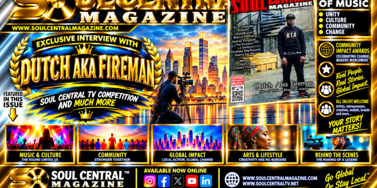 Soul Central Magazine – Dutch aka Fireman – April Edition 2014