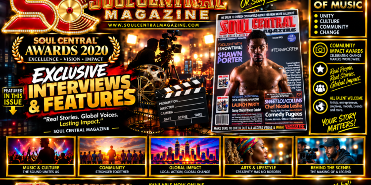 Soul Central Magazine March April Edition #45 #Celeb